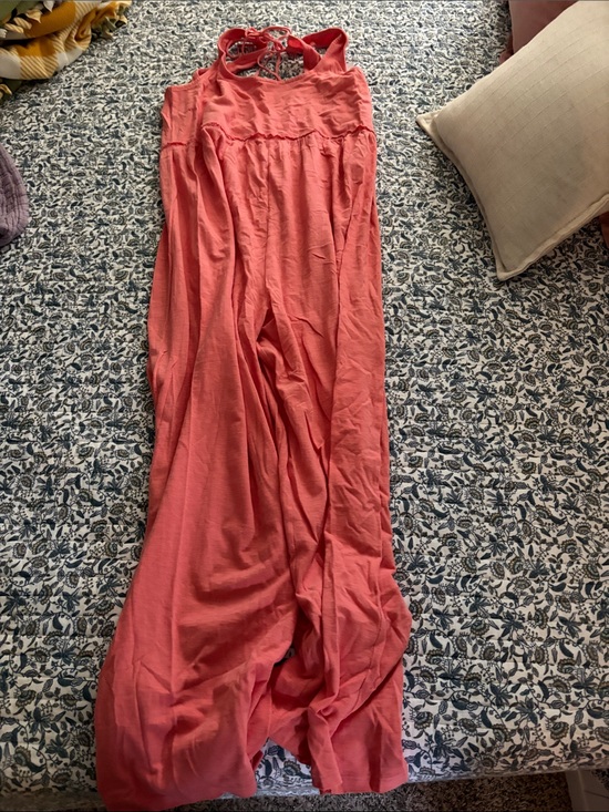 American Eagle Outfitters Pants - American Eagle Outfitters Coral Pink Jumpsuit